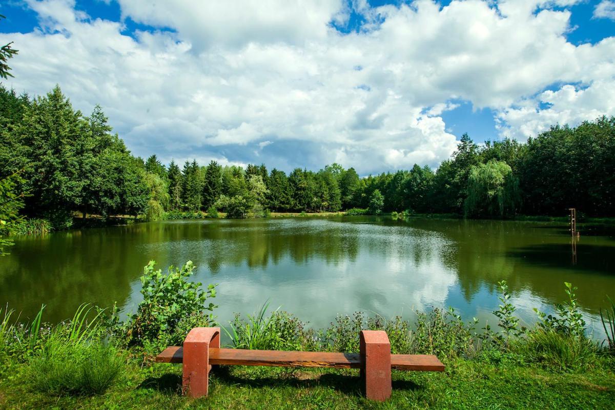Les Etangs Du Moulin D'Harcy Hotel Lonny Bagian luar foto